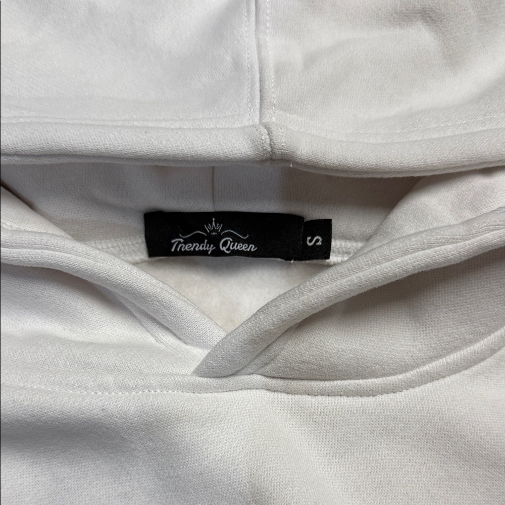 Classic White Hoodie - Picture 2 of 3